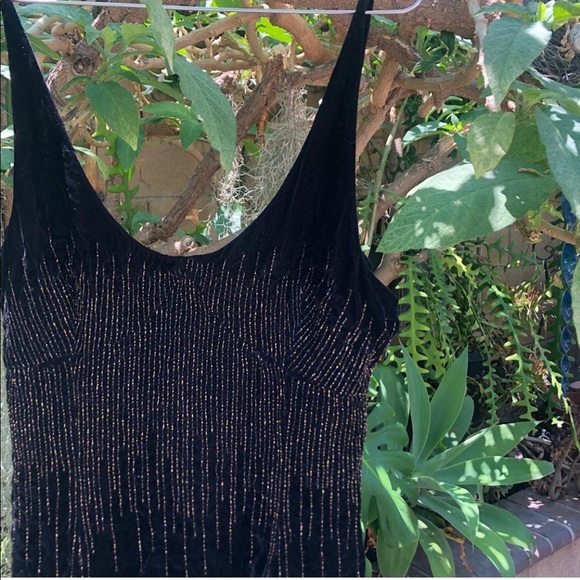 URBAN OUTFITTER NEVER WORN BLACK DRESS WITH ✨ - Picture 1 of 3